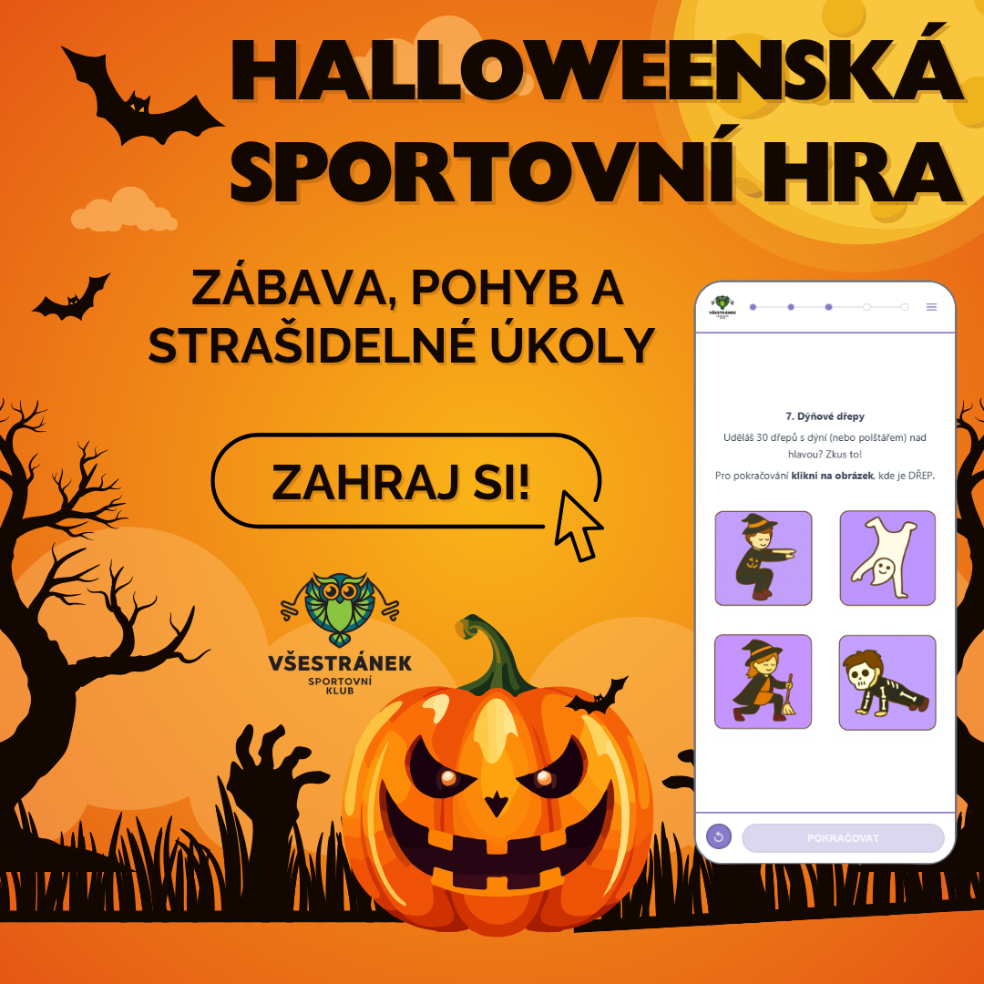 Právě si prohlížíte HALLOWEENSKÁ SPORTOVNÍ VÝZVA 🎃