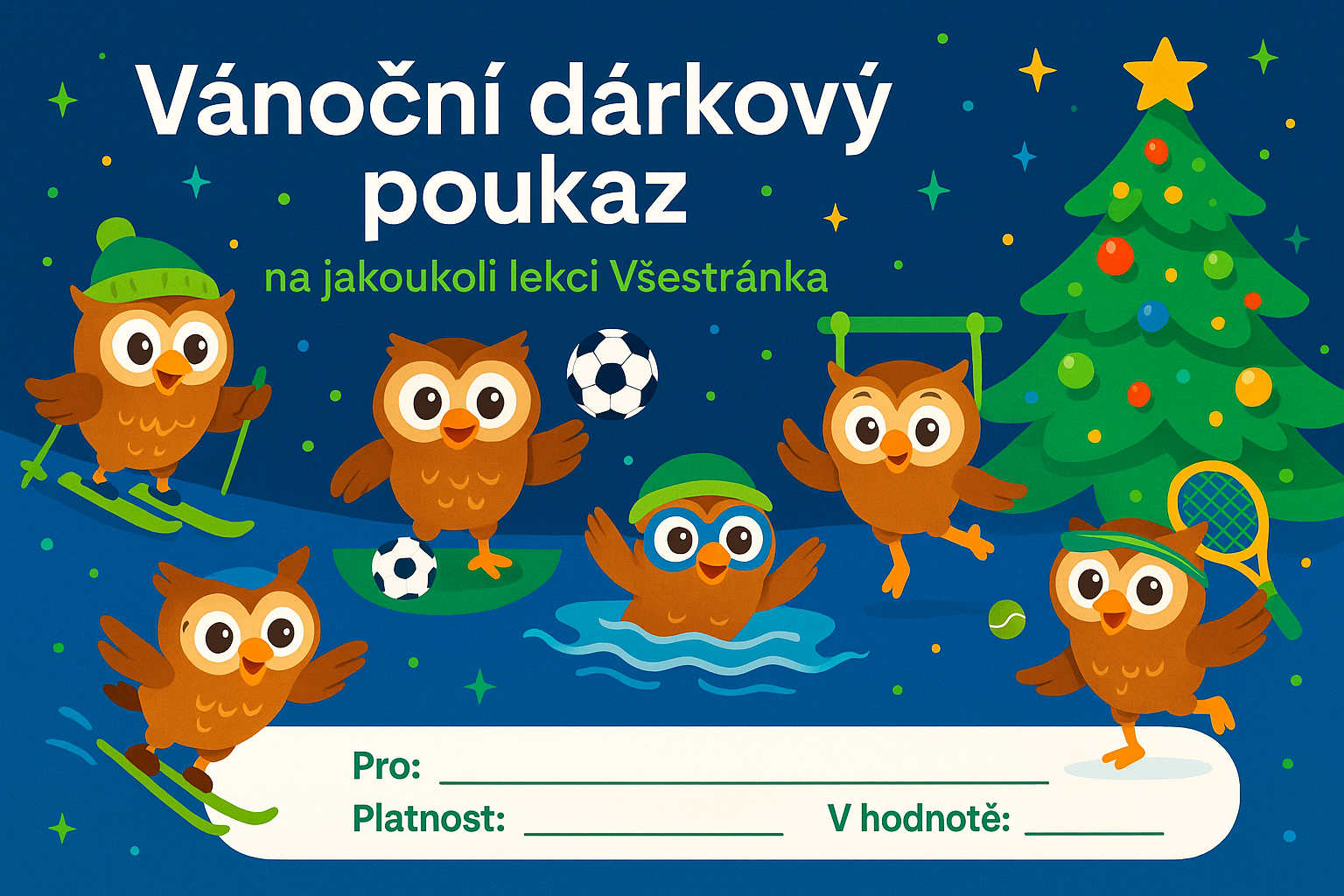 Přečtete si více ze článku Vánoční poukazy v prodeji! Udělejte radost!