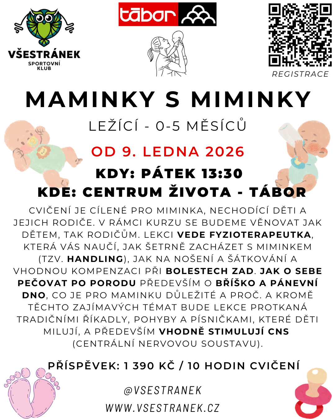 Právě si prohlížíte Tréninky od ledna 2026 – přihlaste se🫵